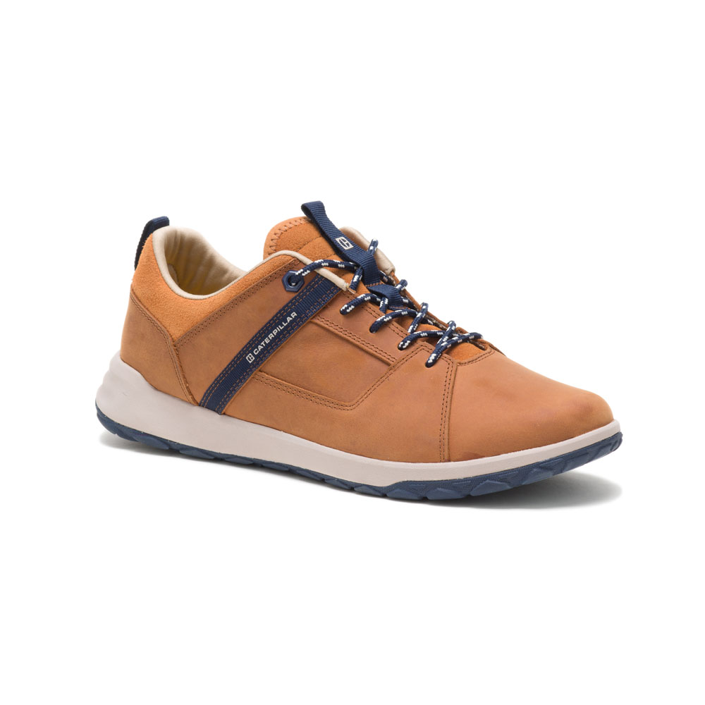 Caterpillar Quest Mod - Mens Casual Shoes - Brown - NZ (956NUIQDA)